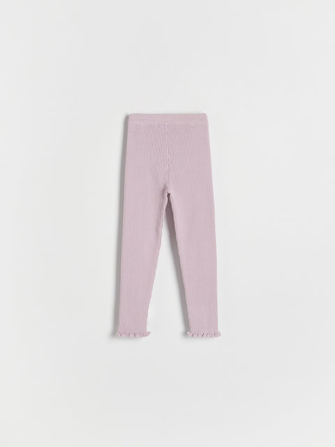 Reserved Baby Girl's Lavender Viscose Trousers | Reserved In Lebanon