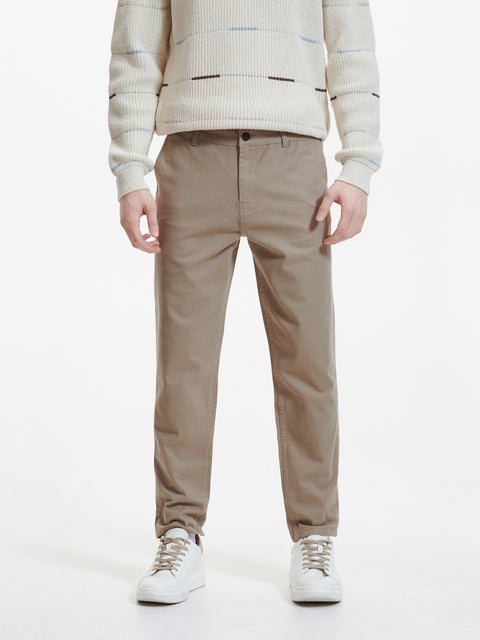 Reserved Men's Khaki Slim Chino Pants | Reserved In Lebanon
