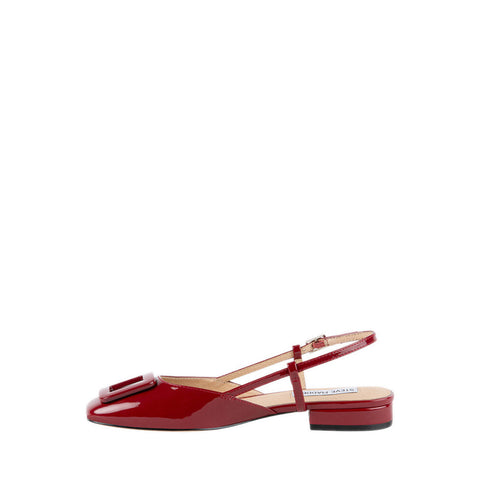 Steve Madden Women's Red Patent Belari Flat | Steve Madden In Lebanon