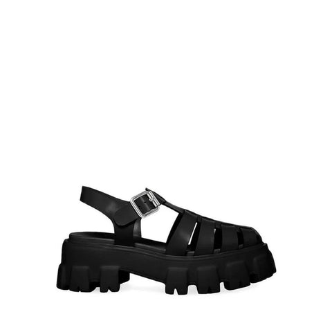 Steve Madden Women's Black Echo Sandal | Steve Madden In Lebanon