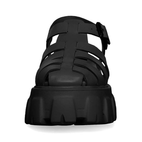 Steve Madden Women's Black Echo Sandal | Steve Madden In Lebanon