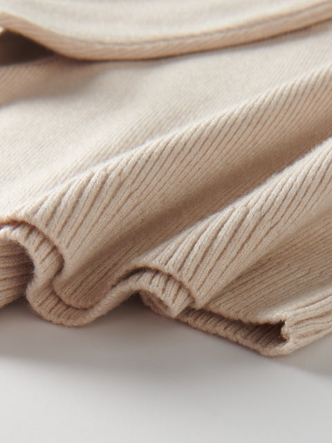 Reserved Baby Girl's Beige Viscose Sweater | Reserved In Lebanon