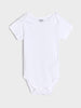 Sinsay baby boy white-grey-olive-green 4 pack Bodysuits AYA