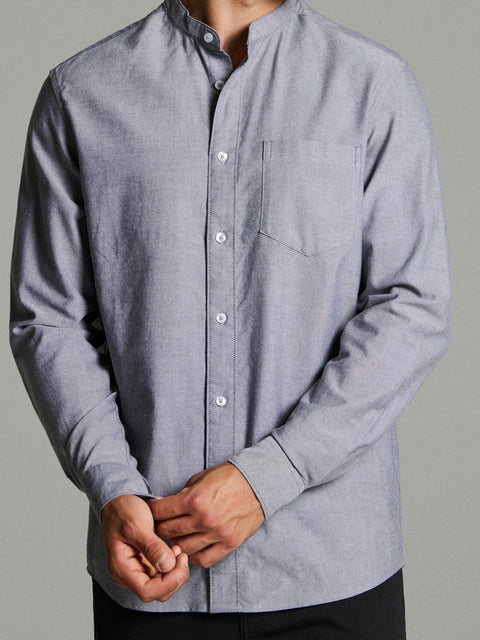 Sinsay Men's Light Blue Regular Fit Cotton Long Sleeve Shirt|Sinsay In Lebanon