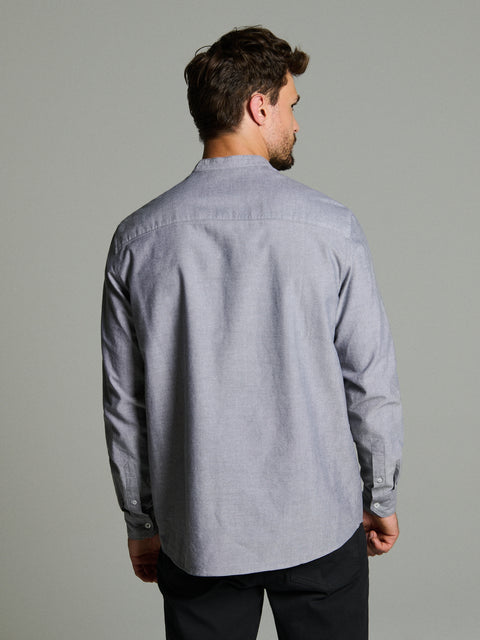 Sinsay Men's Light Blue Regular Fit Cotton Long Sleeve Shirt|Sinsay In Lebanon