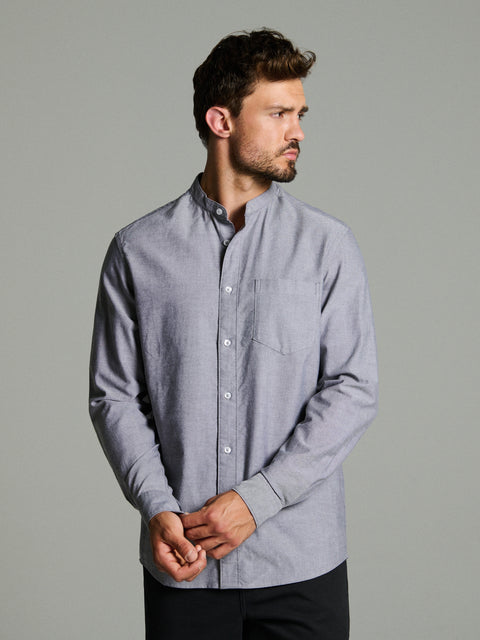 Sinsay Men's Light Blue Regular Fit Cotton Long Sleeve Shirt|Sinsay In Lebanon