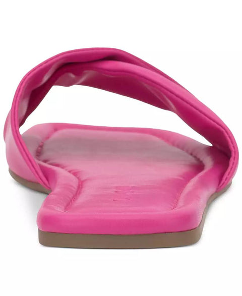 On 34th Women's Fuchsia Catryn Slide Flat Sandals | On 34th In Lebanon