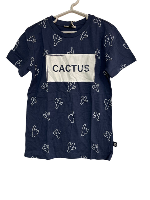 POMPdeLUX Boy's Navy Pierre Short-Sleeve T-Shirt |POMPdeLUX in Lebanon