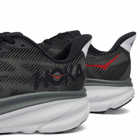 Hoka Men's Black Clifton 9 Sneakers| Hoka in Lebanon