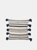 Sinsay Home Navy & Cream Tassel Decorative 45 cm x 45 cm Pillowcase | Sinsay in Lebanon