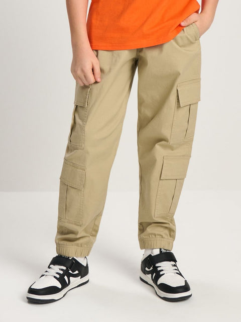Sinsay Boy's Beige Cargo Pants | Sinsay In Lebanon