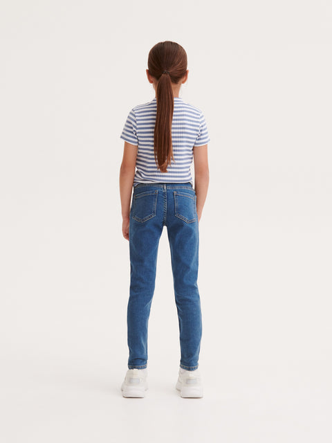 Reserved Girl's Blue Super Soft Skinny Jeans | Reserved In Lebanon