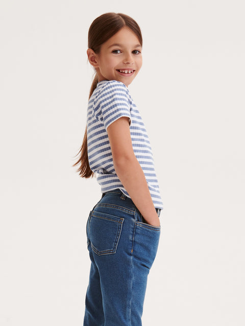 Reserved Girl's Blue Super Soft Skinny Jeans | Reserved In Lebanon