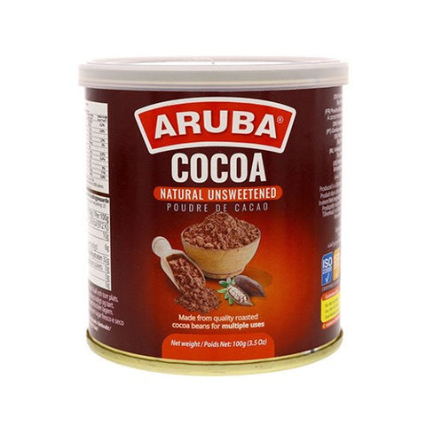 Aruba Cocoa Powder Natural Unsweetened Tin 100g
