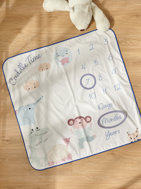 Sinsay White Printed Baby Mat | Sinsay In Lebanon