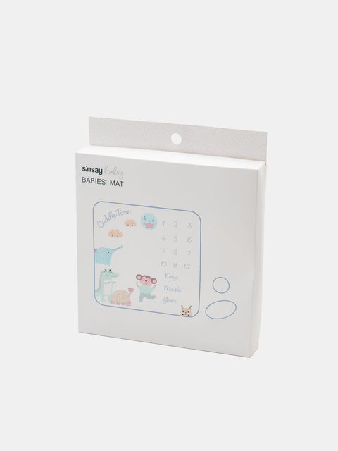 Sinsay White Printed Baby Mat | Sinsay In Lebanon