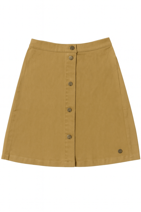 POMPdeLUX Girl's Camel Dicte Skirt | POMPdeLUX in Lebanon