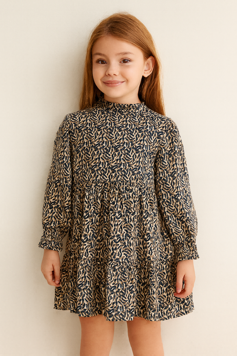 POMPdeLUX Girl's Multicolor Rita Dress  |POMPdeLUX in Lebanon