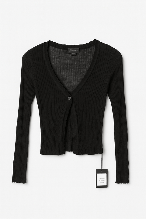 Art Class Girl's Black Feather Weight Flyaway Cardigan |Art Class In Lebanon