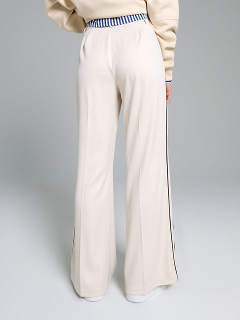 Sinsay Women's Light Beige Pressed crease Trousers |Sinsay  in Lebanon