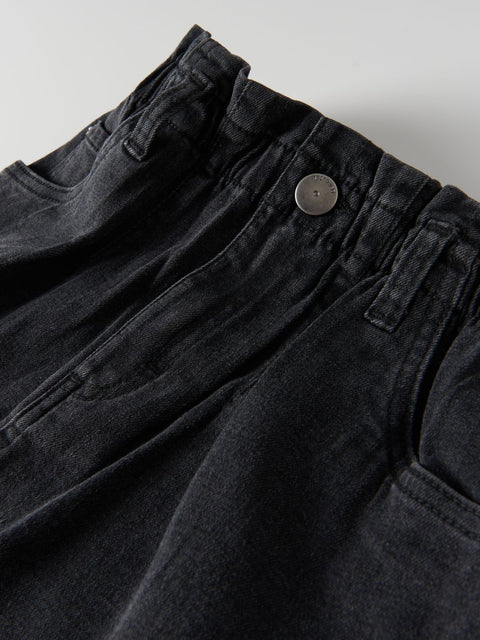 Reserved Girl's Black Denim Skirt |Reserved In Lebanon