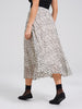 Sinsay Women’s White & Black Leopard Print Midi Skirt | Sinsay in Lebanon