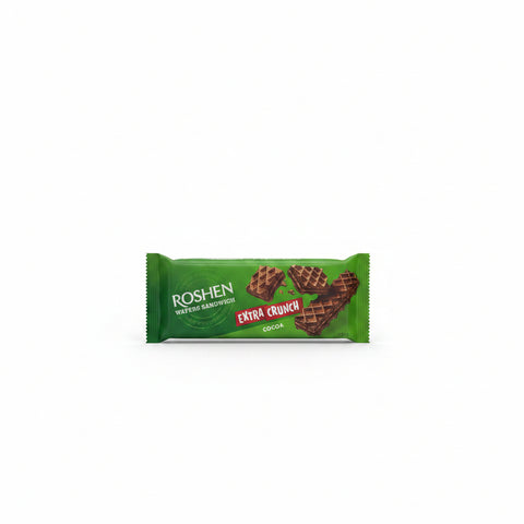 Roshen Wafers Sandwic h Extra Crunch CoCoa 142g| Roshen In Lebanon