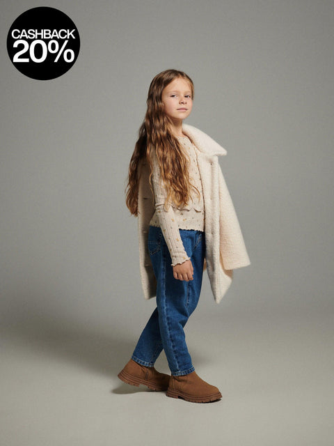 Reserved Girl's Dark Blue Classic Jeans | Reserved In Lebanon