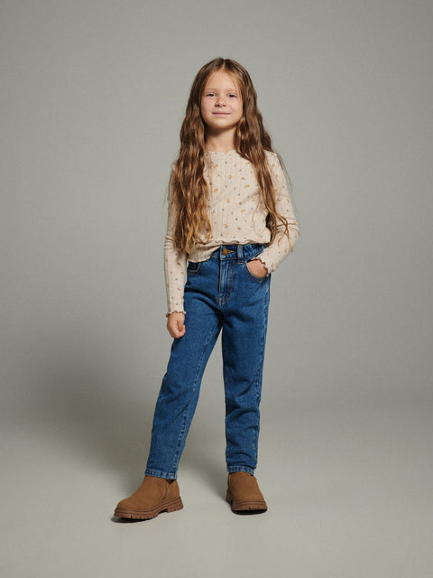 Reserved Girl's Dark Blue Classic Jeans | Reserved In Lebanon