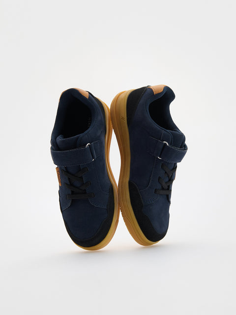 Reserved Boy's Navy Trainers With Velcro Fastening Sneakers | Reserved In Lebanon