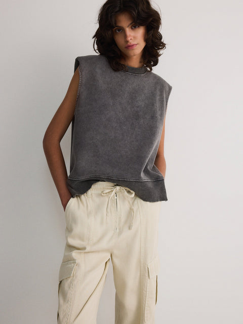Reserved Women's Light Beige Cargo Pants | Reserved In Lebanon