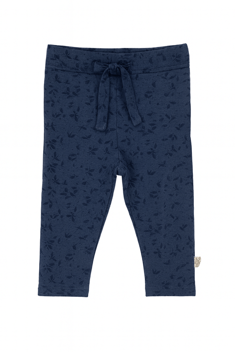 POMPdeLUX Girl's Dark Blue Print Britanny Lt Trousers |POMPdeLUX in Lebanon