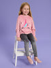 Sinsay Girl's Pink & Grey Printed 2 Pieces Pajama Set | Sinsay In Lebanon