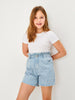 Sinsay Girl's Blue & White Striped Shorts | Sinsay In Lebanon