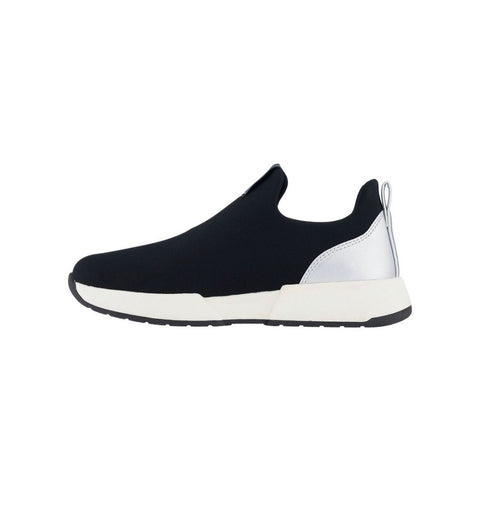 DKNY Girl's Black Maddie Stripe Slip On Sneakers | DKNY In Lebanon