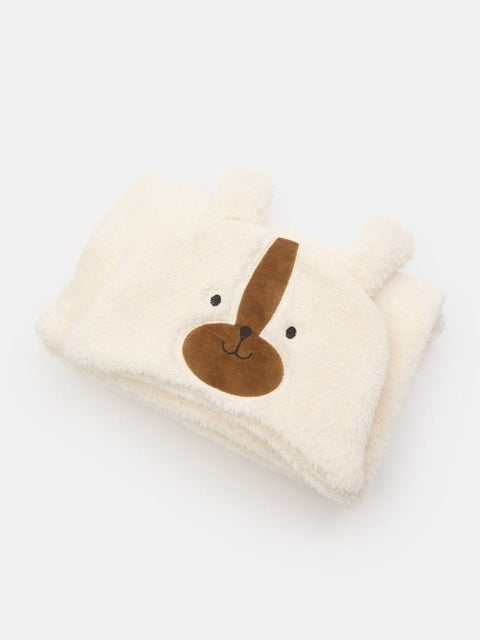 Sinsay Baby's Off White Blanket With Winter Motif 105x105cm | Sinsay In Lebanon