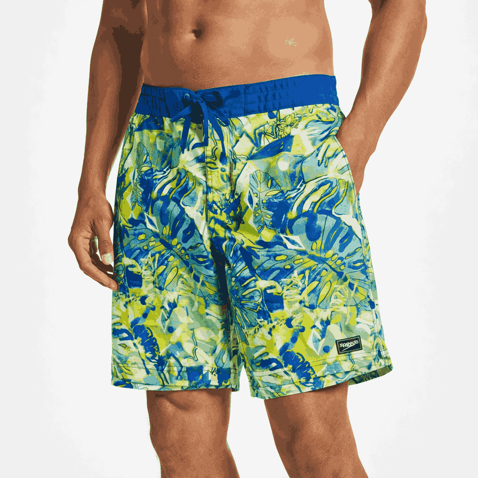 Speedo Men's Multicolor Printed Bondi Basin Swim Shorts | Speedo In Lebanon