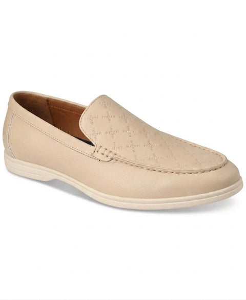 Alfani Men's Beige Porter Cross Embossed Loafer | Alfani In Lebanon