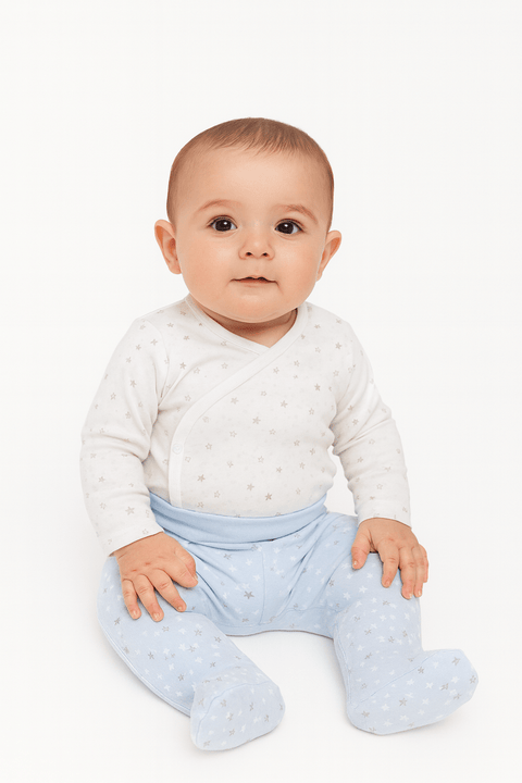 Boboli Baby Boy Blue Pajama Set | Boboli In Lebanon