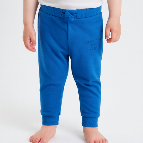Sinsay Baby Boy's Dark Blue Tie Belt Sweatpants | Sinsay In Lebanon