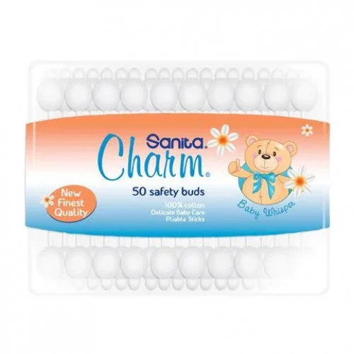 Sanita Charm Safety Buds 50 Count – SuperDokan