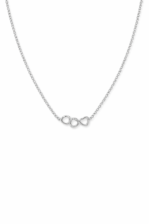 Sarah Chloe Women's Sterling Silver Triple Heart Pendant Necklace | Sarah Chloe In Lebanon