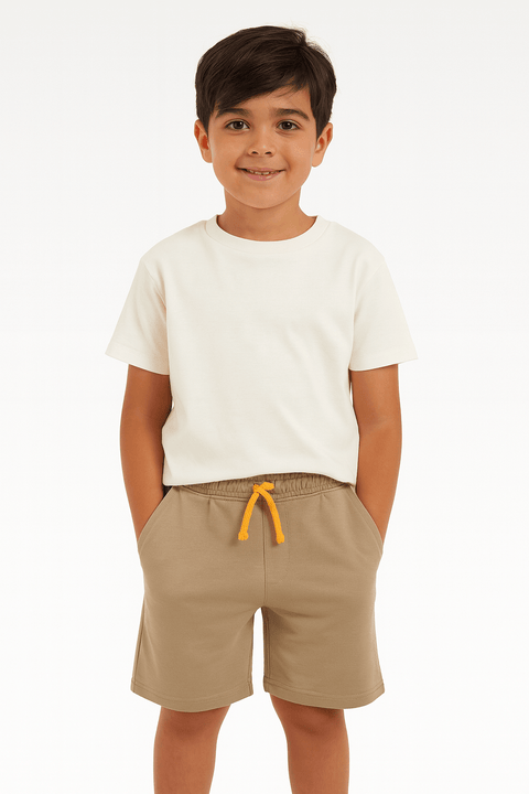 Sinsay Boy's Greige Knitted Short |Sinsay In Lebanon