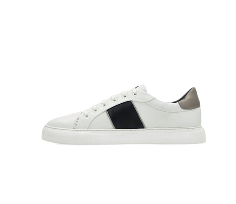 JOOP Men's White & Black Retron Hannis xd6 Sneakers | Joop In Lebanon