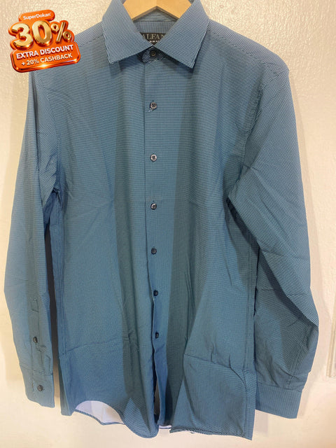 Alfani Men's Dark Green Slim-Fit 4-Way Stretch Shirt | Alfani In Lebanon