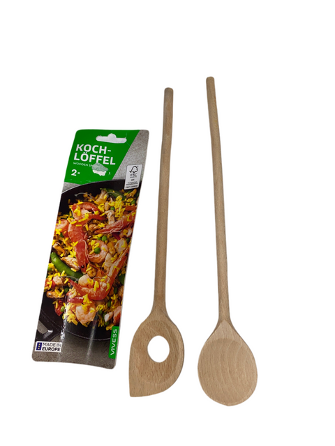 Vivess Cooking Wooden Spoon 2x | Vivess In Lebanon