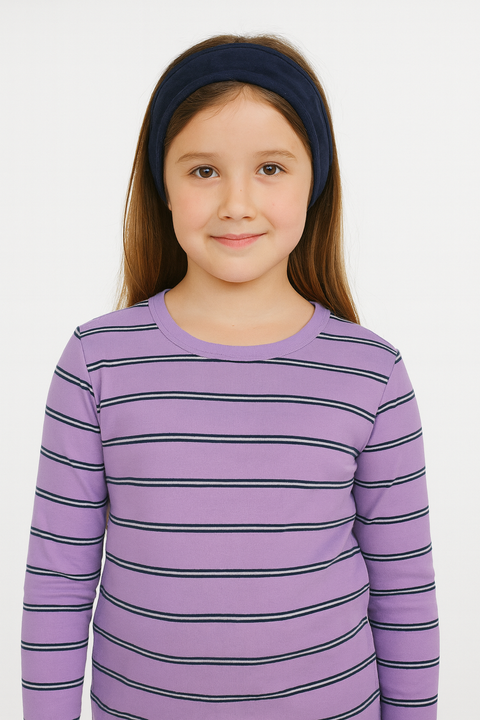 S.Oliver Girl's Purple Long-Sleeve Blouse |S.Oliver in Lebanon