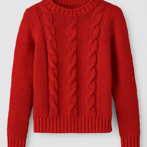 Terranova Girl's Red Long-Sleeve Sweatshirt |Terranova In Lebanon
