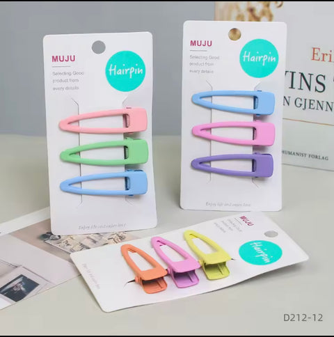 Muju 3-Piece Set Of Sweet Hair Pin |Muju In Lebanon