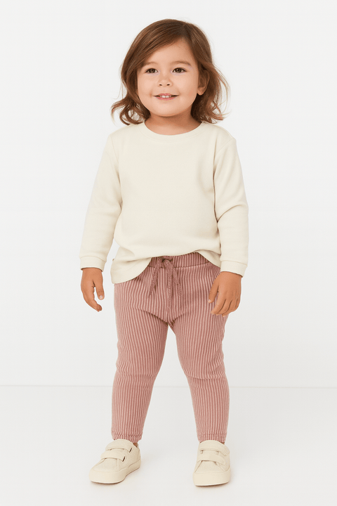 POMPdeLUX Girl's Dark Purple Marie Sweatpants |POMPdeLUX in Lebanon